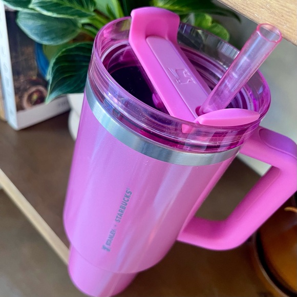 Stanley x Starbucks 2024 Pink Tumbler - Picture 2 of 3